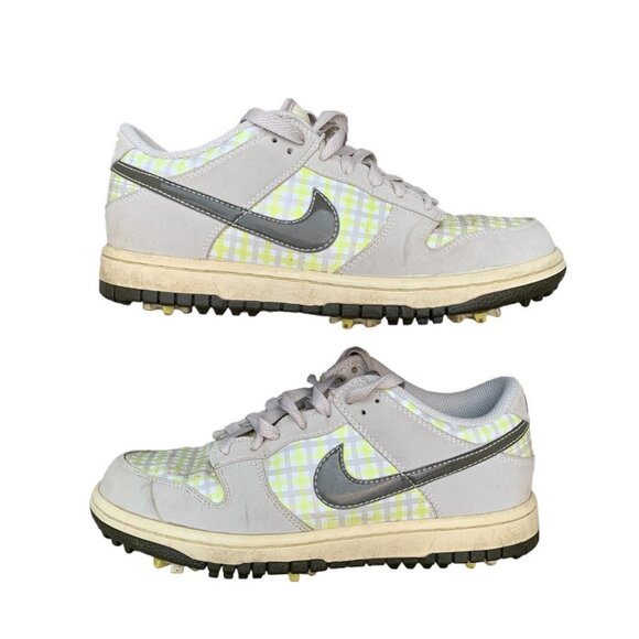 2012 Nike Dunk NG Plaid Golf Cleats Size 6 - Picture 4 of 13